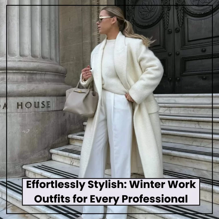 Winter Work Outfits