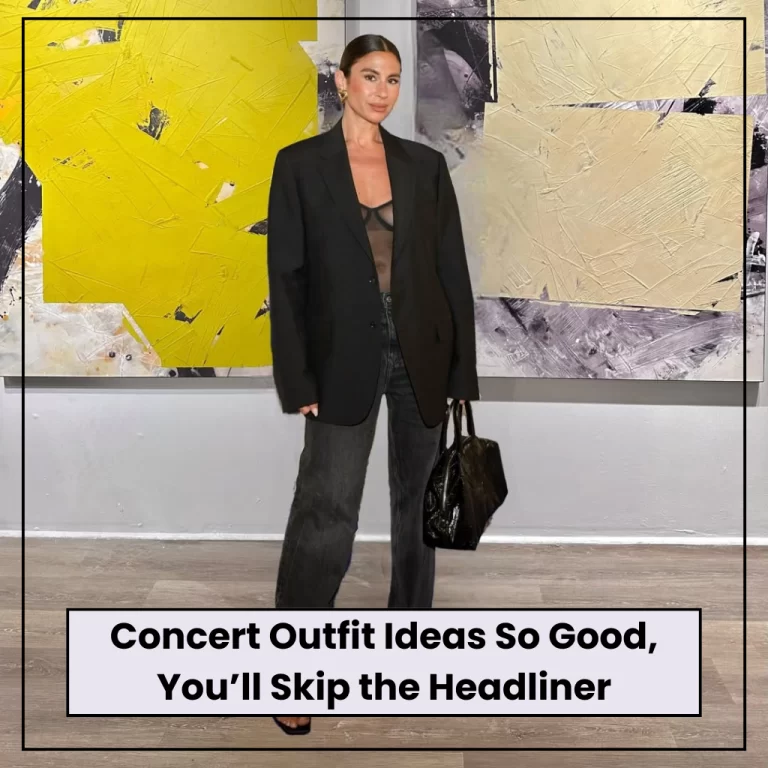 Concert Outfit Ideas