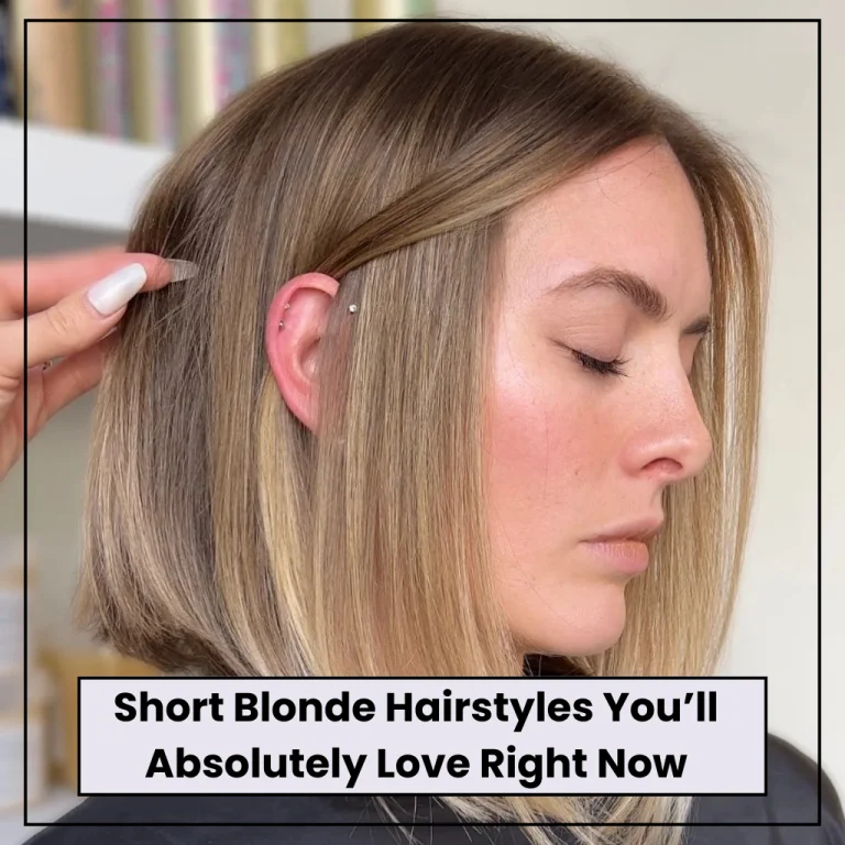 Short Blonde Hairstyles
