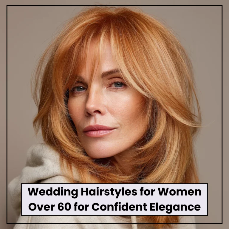 Wedding Hairstyles for Women Over 60